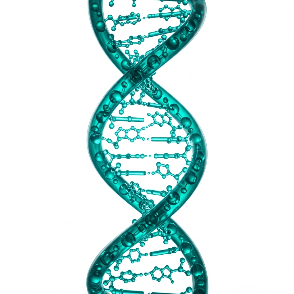 DNA molecular structure for AI drug discovery